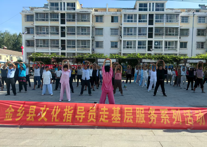 文化指导员领衔授艺|司马镇太极拳培训活动正式启动(图1)